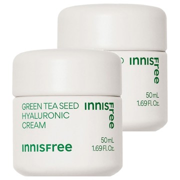 INNISFREE 台灣公司貨 綠茶籽精粹保濕乳霜  50ml  2件
