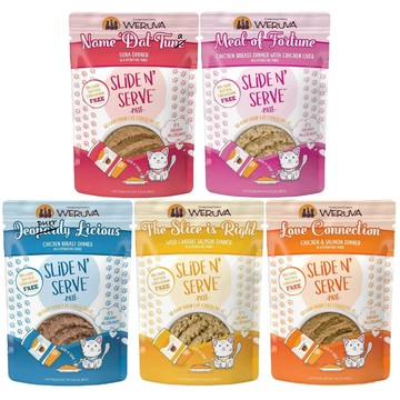 Weruva 【12入組】貓咪易開餵主食餐包(無麩質/無毅/無卡拉膠) 80g