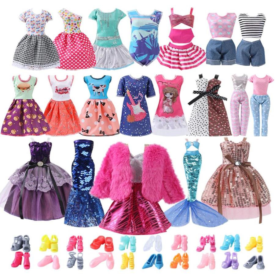 Lady Cat 11.5 inch Doll Clothes and Accessories,25 Pieces of