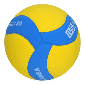 MiKASA Sports VS170W 螺旋型EVA排球  MKVS170W-Y-BL  5號  1顆