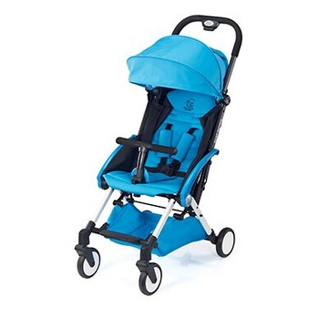 KU KU 酷咕鴨 時尚輕旅車-活力藍【贈可調式沐浴架x1】【悅兒園婦幼生活館】