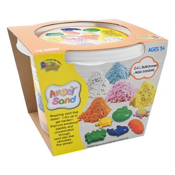 Donerland 天使沙盒裝組 0.4L 橘色 含隨機模具  1盒