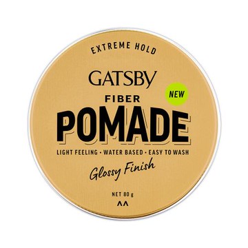 GATSBY FIBER隨意纖維髮油膠(彈力躍動) 80g