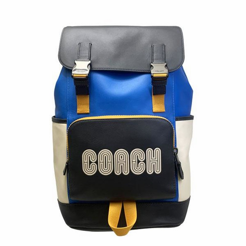 送料無料 コーチ C9959 バッグ メンズ COACH リュック カラーブロック