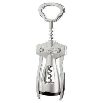 vacu vin 羽翼螺旋開酒器  1個  銀色