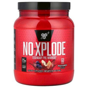 BSN, N.O.-Xplode®，鍛鍊前補劑，水果混合味，2.45 磅（1.11 千克）
