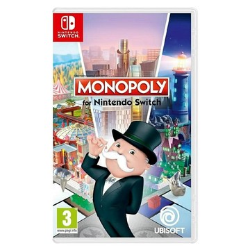【AS電玩】 NS Switch MONOPOLY 地產大亨1 英文版 $590