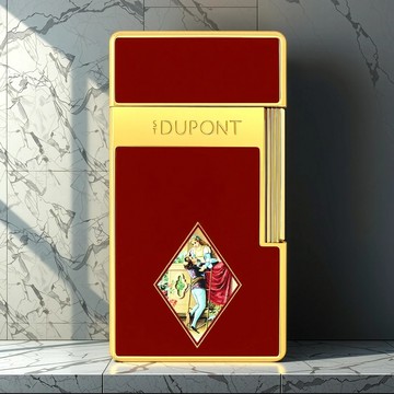 S.T.Dupont 都彭 × Romeo y Julieta 150週年 Biggy 勃根地紅漆面打火機(025050)