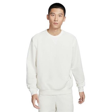 【下殺】Nike 長袖上衣 男裝 大學T 毛圈布 帆白【運動世界】FZ0221-133