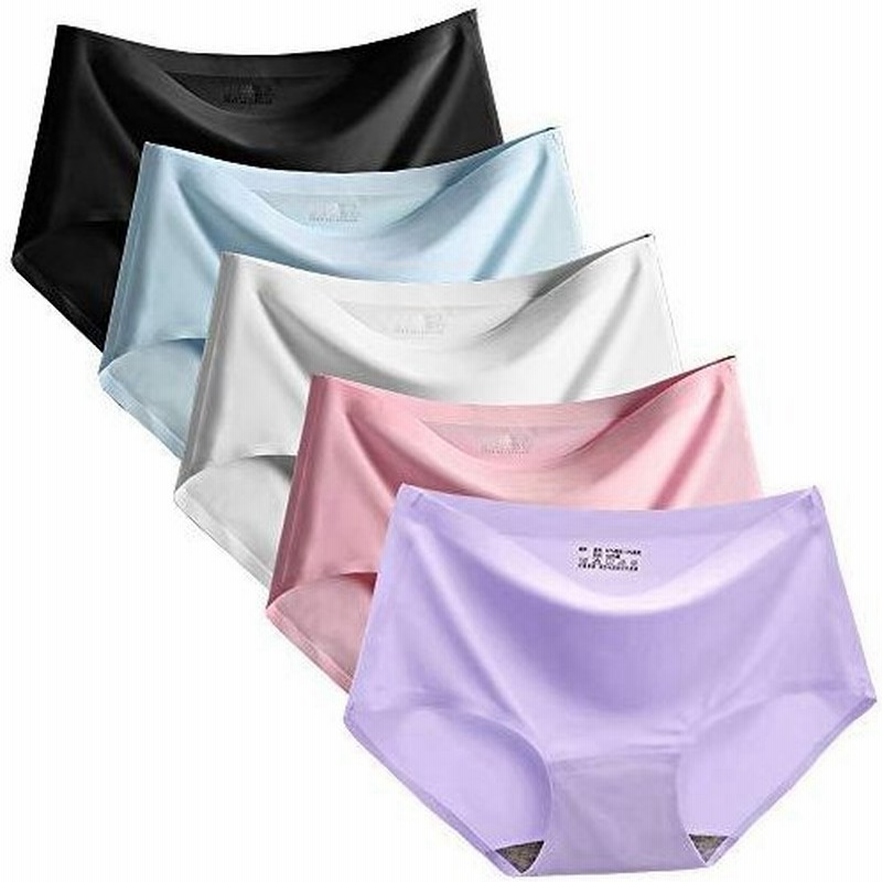 パンツ レディース 下着 Hotsens シームレスパンツ 5枚セット 無縫製 無地 レギュラーショーツ 通気性 女性用下着 M 通販 Lineポイント最大get Lineショッピング