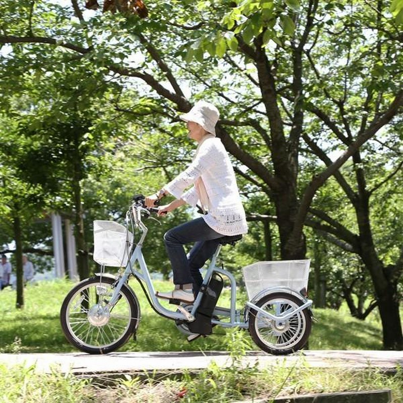 電動アシスト自転車 アシらくチャーリー 電動アシスト三輪車 三輪自転車 電動自転車 アフターフォロー対応サービス有 | LINEブランドカタログ