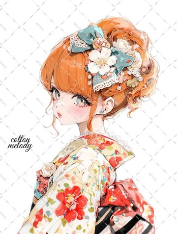 原創貼紙 No.9026 人物貼紙 原創貼紙 女孩貼紙 原創人物貼紙