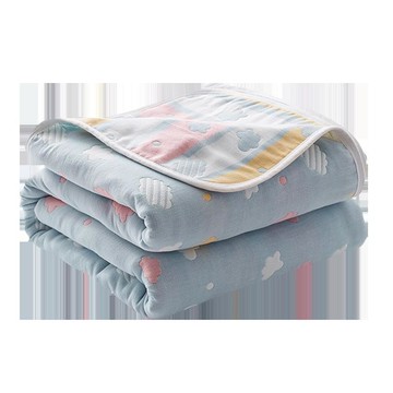 南極人紗布毛毯毛巾被純棉單人全棉空調被夏季薄款沙發毯午睡蓋毯