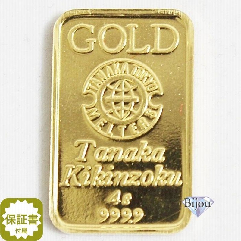 インゴット K24 24金 純金 4g 田中貴金属 INGOT LARK(ラーク) 非売品 