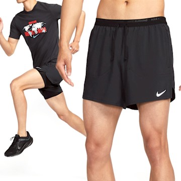 Nike As Nk Df Stride 2in1 5in 男款 黑色 慢跑 訓練 內層襯 短褲 FN2993-010