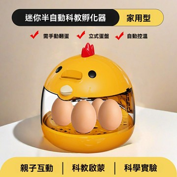【可開發票】虹比孵蛋器蘆丁雞小雞鳥孵化器小型家用智能孵化機鸚鵡玩具孵化箱