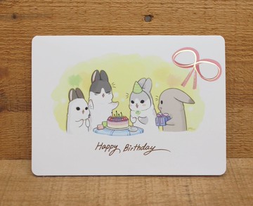 【卡片】 ㄇㄚˊ幾生日卡(蛋糕)29125  附信封