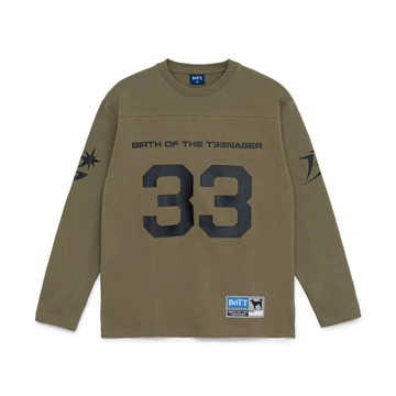 6S Cotton Football Shirt Olive