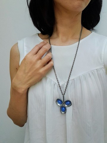 1960s 丹麥Jørgen Jensen北歐現代主義錫墜長項鏈