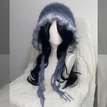 新品💖雪寶毛線手工解悶打發時間帽子diy手工材料包鉤針編織材料包鉤織帽子材料包 防寒帽子 鉤織保暖帽子 毛線編織