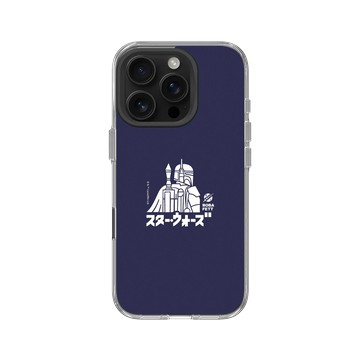 iPhone 16 Pro Clear Case（相機按鈕） 透明 - 迪士尼-星際大戰 Star Wars - 波巴費特-日文字系列