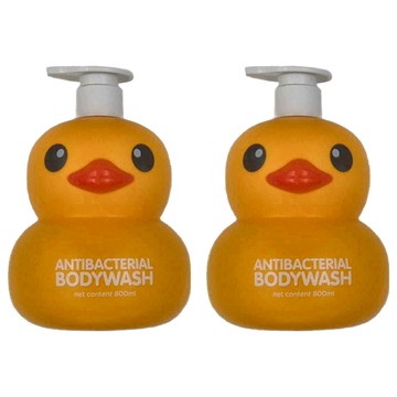 快潔適 小黃鴨抗菌沐浴乳 800ml  2瓶