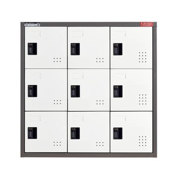 三排9格多功能密碼鎖置物櫃 FC9-309