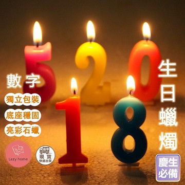 慶生必備！數字蠟燭 派對蠟燭 生日慶生 馬卡龍色系蠟燭 生日蠟燭 蛋糕蠟燭 蠟燭 派對蠟燭 彩色蠟燭  顏色隨機