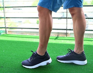 MIT 【素面動能運動鞋-男款黑】運動鞋 休閒鞋 高支撐