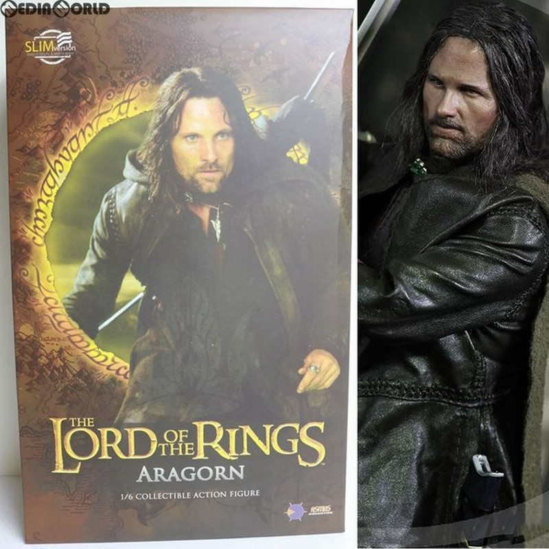 中古即納 Fig ロード オブ ザ リング ヒーロー オブ ミドルアース アラゴルン 1 6 コレクティブル アクションフィギュア スリム Ver アスモストイズ 通販 Lineポイント最大0 5 Get Lineショッピング