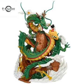 元氣招財 龍珠手辦神龍與小悟空山神龍手辦禮物山神龍手辦模型悟空擺件批髮