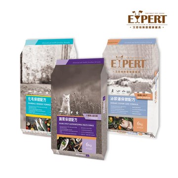 【艾思柏】無榖貓食 保健配方 6kg (三種任選)