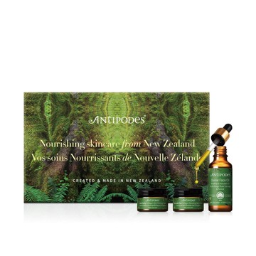 【Jollyard 潔麗雅】安緹芃 潤澤抗皺組(玫瑰果活膚菁萃30ml+酪梨抗皺晚霜15ml+青檸魚子膠原霜15ml)