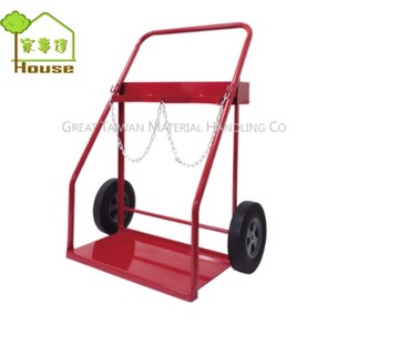 [家事達] 台灣GTMH- 台灣GTMH-HT-05200-1-R02 雙罐氣瓶推車 特價 可以載氣瓶 /瓦斯桶/筒狀產品都適用