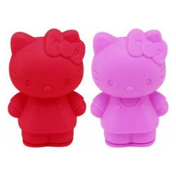 【震撼精品百貨】Hello Kitty_凱蒂貓~kitty 矽膠調味料罐(2入)-紅/粉#17151