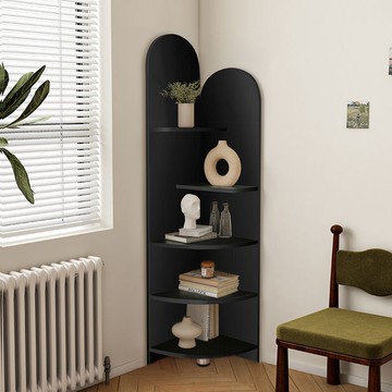 圓弧角櫃轉角櫃拐角邊櫃置物櫃墻邊三角櫃角落置物架墻角櫃展示架