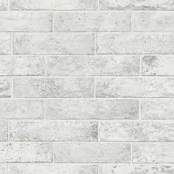 神采耐燃壁紙-文化石紋-白NN35675