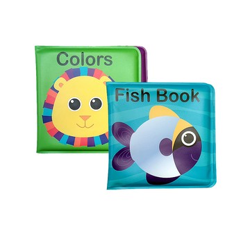 美國 Sassy 趣味主題洗澡書/兒童洗澡玩具(兩款可選)