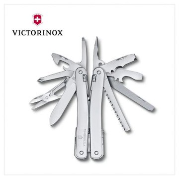 VICTORINOX 瑞士維氏 Swiss Tool Spirit MX 工具鉗 24用 105mm 銀 3.0224.MN