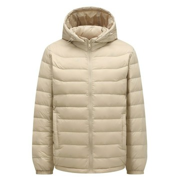 【新款熱賣】男女同款秋冬羽絨服輕薄款羽絨外套男士保暖羽絨服潮流帽子可脫卸