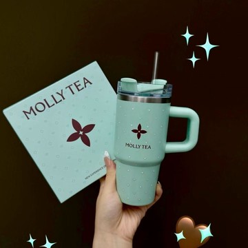 ✨元氣新品✨茉莉奶白新品同款薄巧系列吸管杯水杯可可風杯子ins高顏值自制CHML