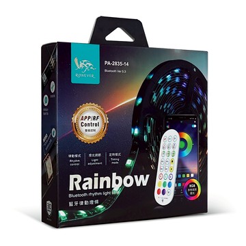 【現貨】LED燈條 氣氛燈 RONEVER 藍牙律動燈條 燈條 氣氛燈條 燈條 燈帶 幻彩燈條 興雲網購旗艦店