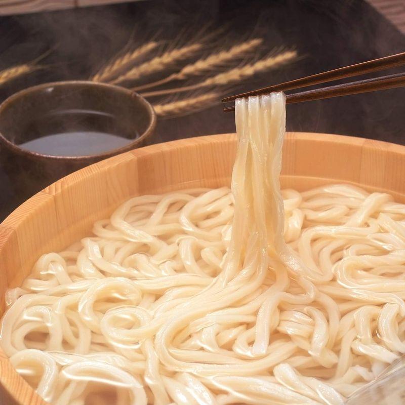 亀城庵 香川 讃岐うどん 自宅用セット 120g×10袋 太切麺 半生 乾麺 合成保存料不使用