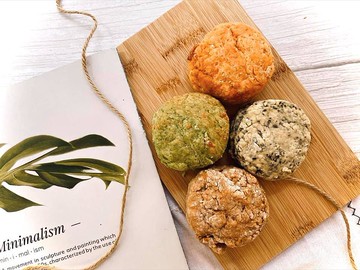 超大手工司康・六入組 | 無香料・豆漿・低糖