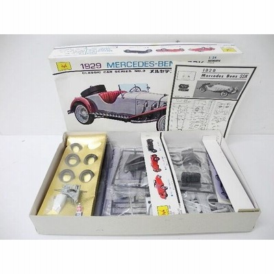 プラモデル》【未組立】 三共 1929 MERCEDES-BENZ SSK 1/24