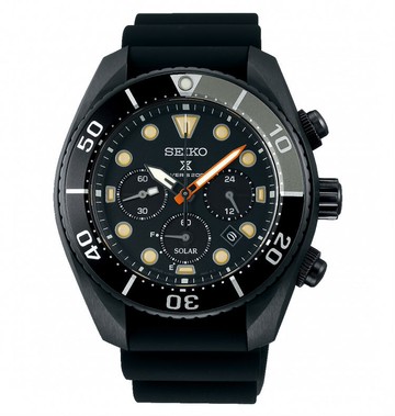 seiko SK037 精工錶 V192-0AE0SD(SSC761J1) DIVER SCUBA 太陽能計時200米潛水錶 /黑 44.5mm｜樂天全館特惠中★指定刷卡回饋10%