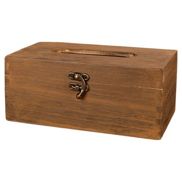 紙巾盒/面紙盒/衛生紙抽取收納盒  1個  復古自然風