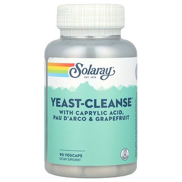 Solaray, Yeast-Cleanse™，90 粒素食膠囊