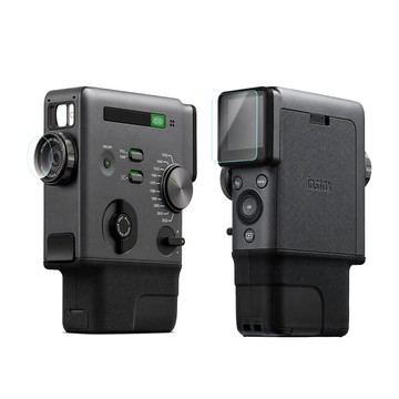 ｜拍立得週邊 mini Evo cinema 相機鋼化膜 螢幕+鏡頭套組 特殊強化工藝 高透防爆 防刮耐磨 疏油抗指紋 拍立得保護貼