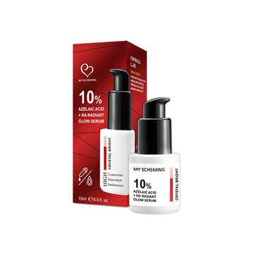 【我的心機】10%杜鵑花酸+玻尿酸發光淨膚精華(15ml/瓶)